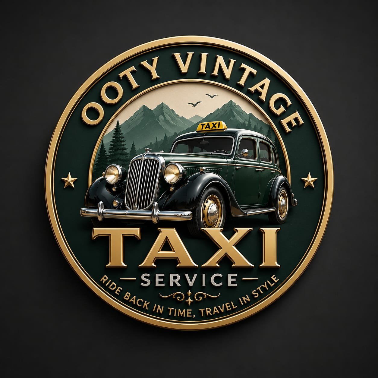 Logo - Ooty Vintage Taxi Service